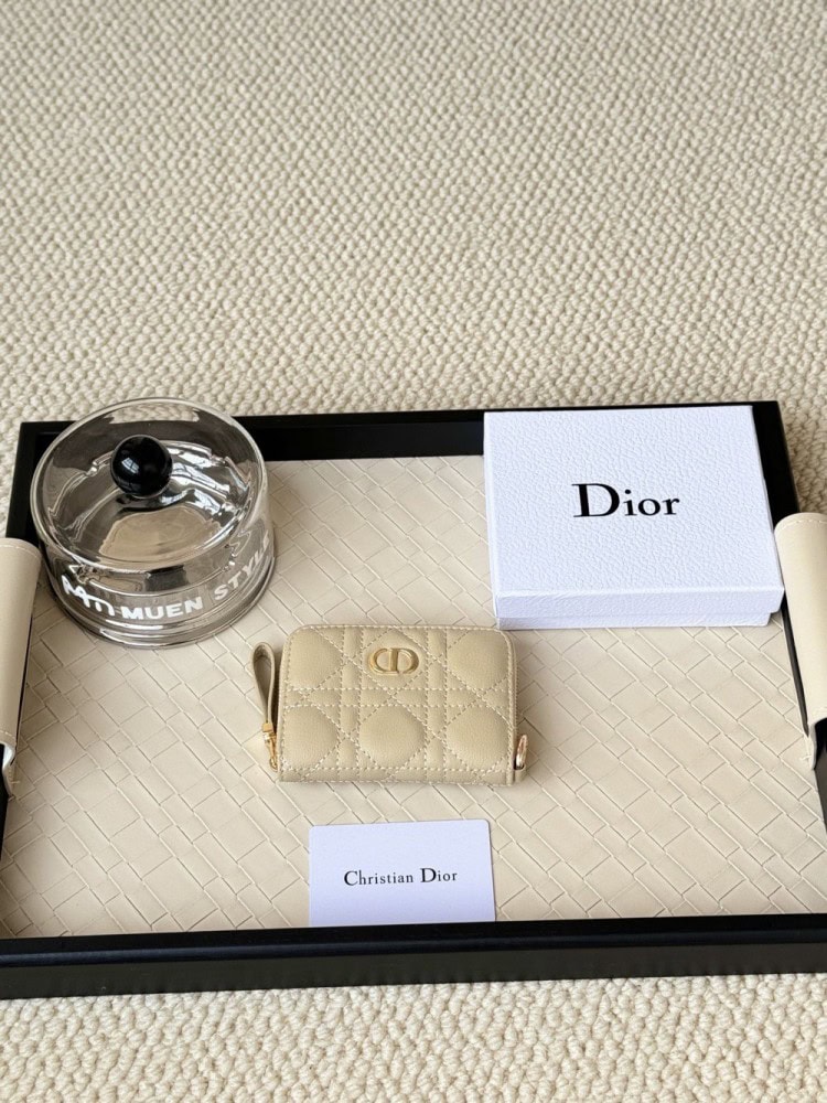 【AT2417】Dior New Caro ラムスキン カードケース、大好きです。