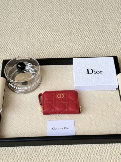 【AT2418】Dior New Caro ラージカードケース、私はそれを愛しています。