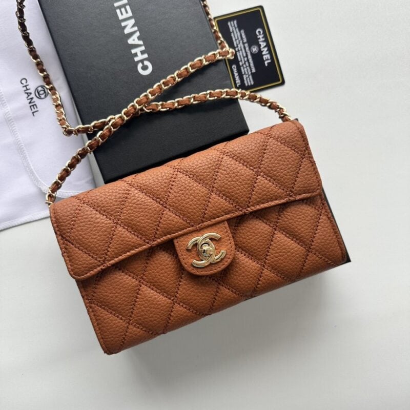【AT2447】Chanel（シャネル）のチェーンショルダーバッグは、最もクラシックなダイヤ型刺繍入り牛革、ダブルCロゴがファッション業界の自慢の一つとなっており、女性が所有したいブランドの一つでもあります！