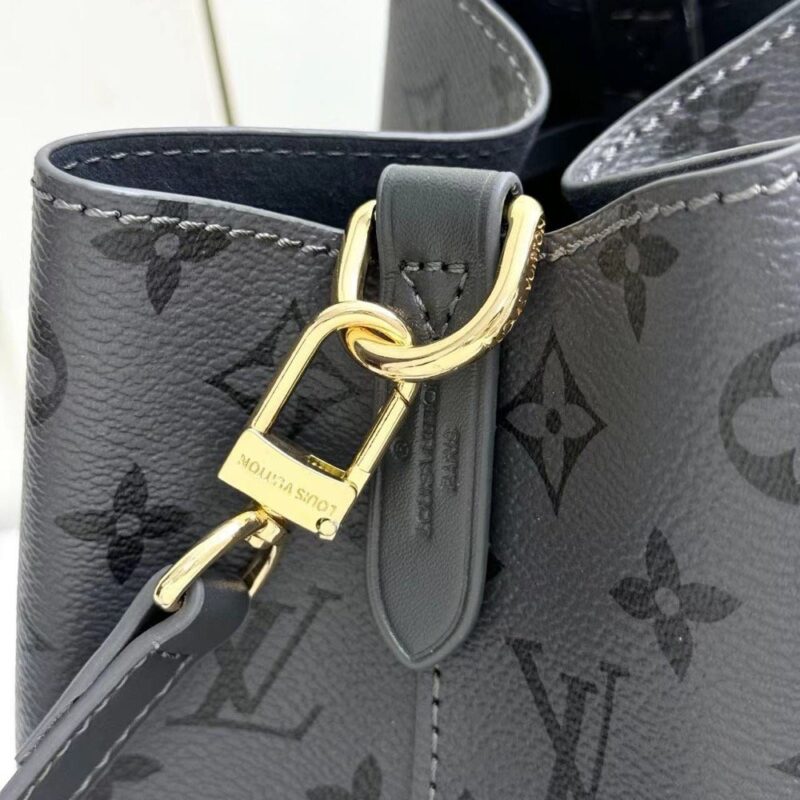 【AT2465】LVのバケットバッグシリーズ、ネオノエBBバッグ。天然皮革の装飾が施されたモノグラムキャンバス素材のネオノエBB。