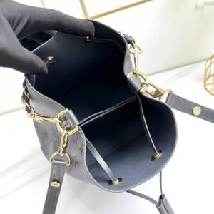 【AT2465】LVのバケットバッグシリーズ、ネオノエBBバッグ。天然皮革の装飾が施されたモノグラムキャンバス素材のネオノエBB。