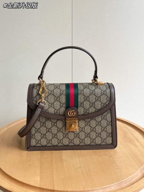 【AT2476】Gucci💝💝のOphidiaシリーズは、毎シーズン驚くほど素晴らしい新作をもたらします。このハンドバッグは、Epilogueシリーズの1つで、取り外し可能なショルダーストラップが付いています。
