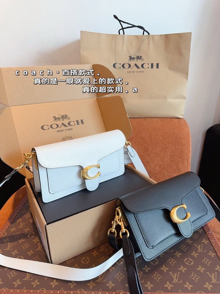【AT2498】Coach コーチの新作コーチ-タビー26は、色合いが素晴らしいです！高い美しさと着用可能性を兼ね備えたデザインです。ハンドバッグとショルダーとして使えるので、様々なスタイルに合わせやすいです。