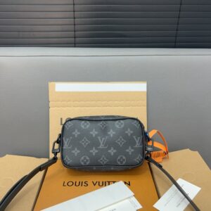 【AT2509】LV Louisvuittonルイ・ヴィトンミニAlpha牛革ショルダーバッグは、緻密なインレイワークを採用し、クラシックで洋服に合う実用的な写真撮影のギフトボックスです。