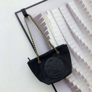 【AT2525】Tory Burchの新しいナイロンEllaチェーンショルダー単肩ミニトートバッグ