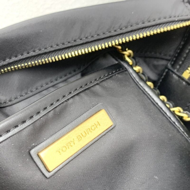 【AT2525】Tory Burchの新しいナイロンEllaチェーンショルダー単肩ミニトートバッグ