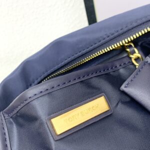 【AT2526】Tory Burchの新しいナイロンEllaチェーンシングルショルダーミニトートバッグ