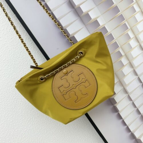 【AT2527】Tory Burchの新しいナイロンEllaチェーンショルダー単肩ミニトートバッグ