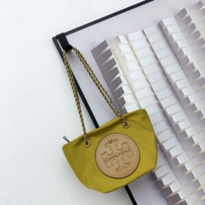 【AT2527】Tory Burchの新しいナイロンEllaチェーンショルダー単肩ミニトートバッグ
