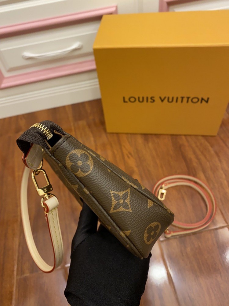 【AT2553】LOUIS VUITTON ルイヴィトンのモノグラム柄のショルダーバッグ・ポシェットは、レディース向けです。
