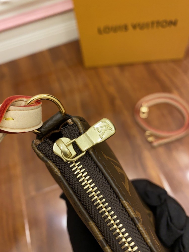 【AT2553】LOUIS VUITTON ルイヴィトンのモノグラム柄のショルダーバッグ・ポシェットは、レディース向けです。