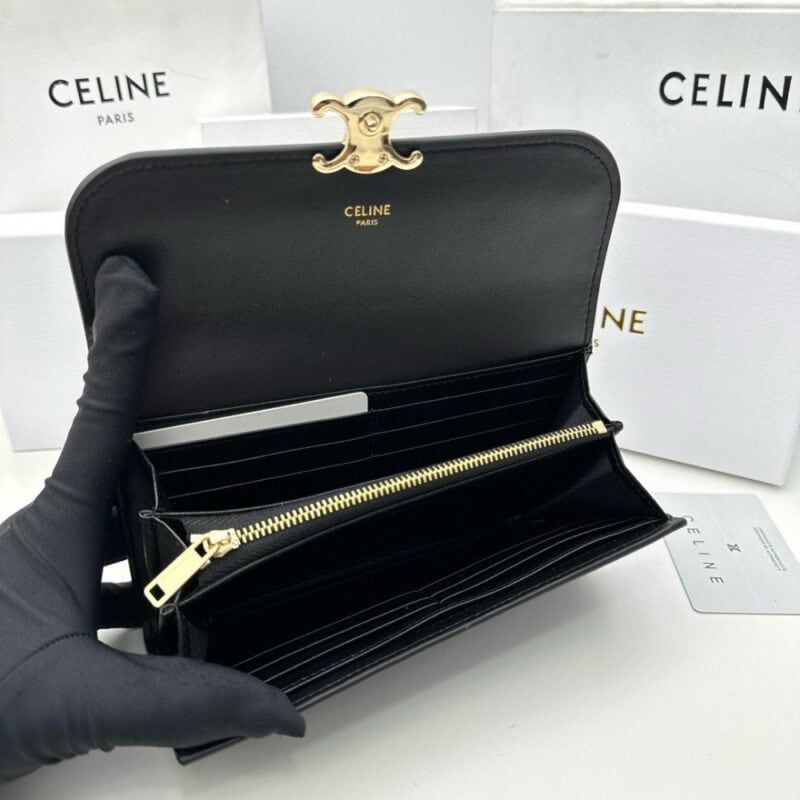 【AT2571】Celineのカウンターと同期し、カウンター品質の最高級輸入牛革製キーリング金具 手仕上げは熟練しており、表面にオイル仕上げ。