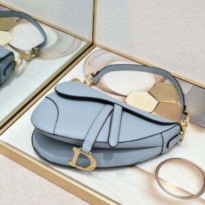 【AT2625】Dior ディオール・サドル　細いストラップ　手のひらシリーズ　サドルバッグは誕生から、ITバッグからAnti-ITバッグへの道のりを見守ってきた