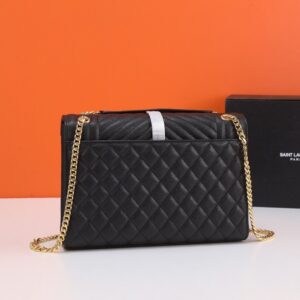 【AT2640】YSLサンローラン スクエアゴールドバックル、内外牛革、店頭最新バージョン