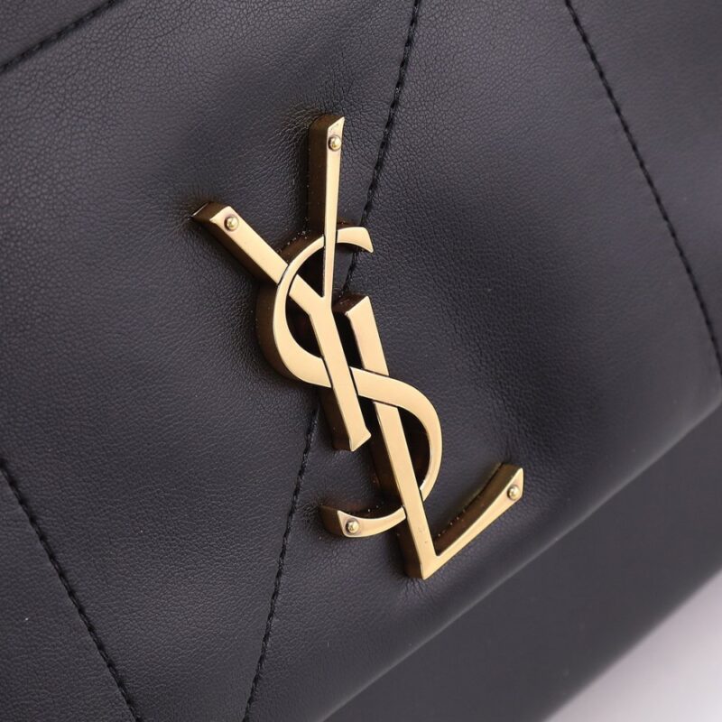 【AT2643】YSL 2023新作のジェイミー小羊皮ハンドバッグ！柔らかい皮質にマットなメタルショルダーストラップと2つの小羊皮を組み合わせた、超大容量のバッグ。