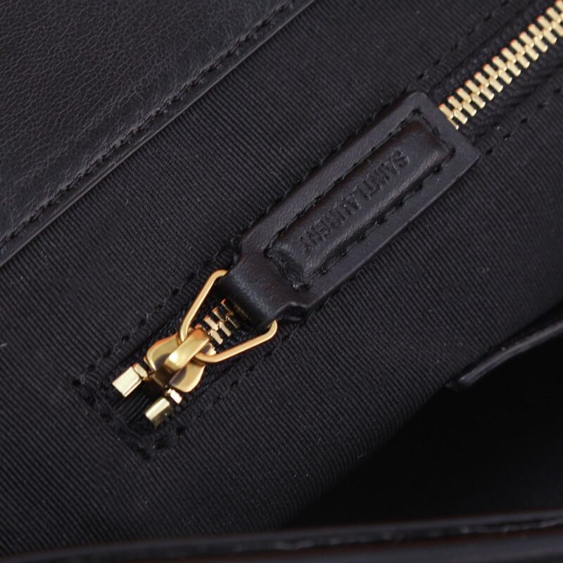 【AT2643】YSL 2023新作のジェイミー小羊皮ハンドバッグ！柔らかい皮質にマットなメタルショルダーストラップと2つの小羊皮を組み合わせた、超大容量のバッグ。