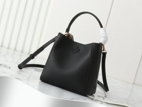 【AT2664】【フルグレインレザーシリーズ】Tory Burch mcgraw hoboの新作カジュアルバッグは、容量も非常に適しており、軽々持ち運ぶことができます。