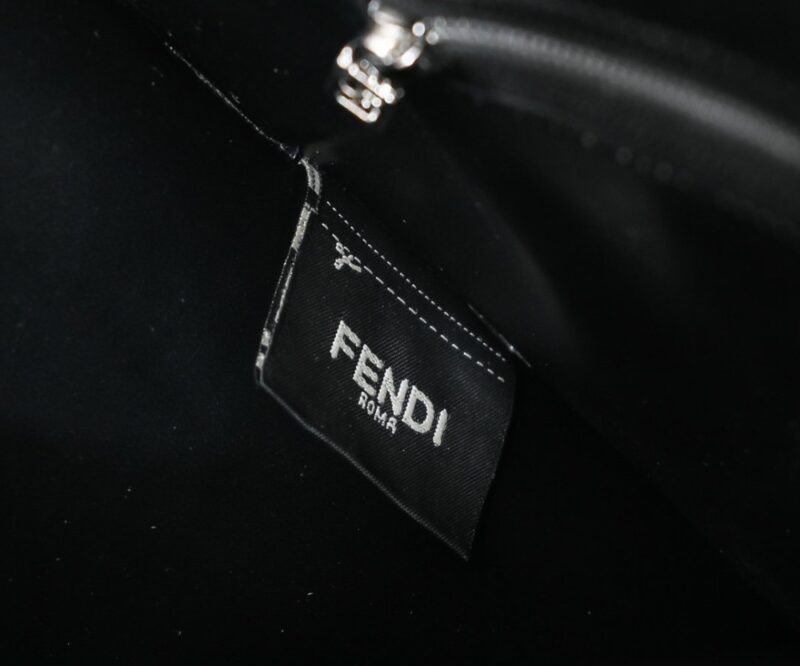 【AT2675】Fendi TOTE トートバッグ "サンシャインハンドバッグ"、シンプルなロゴのデザイン、琥珀色のダブルハンドルが全体のバッグの最大の焦点です。