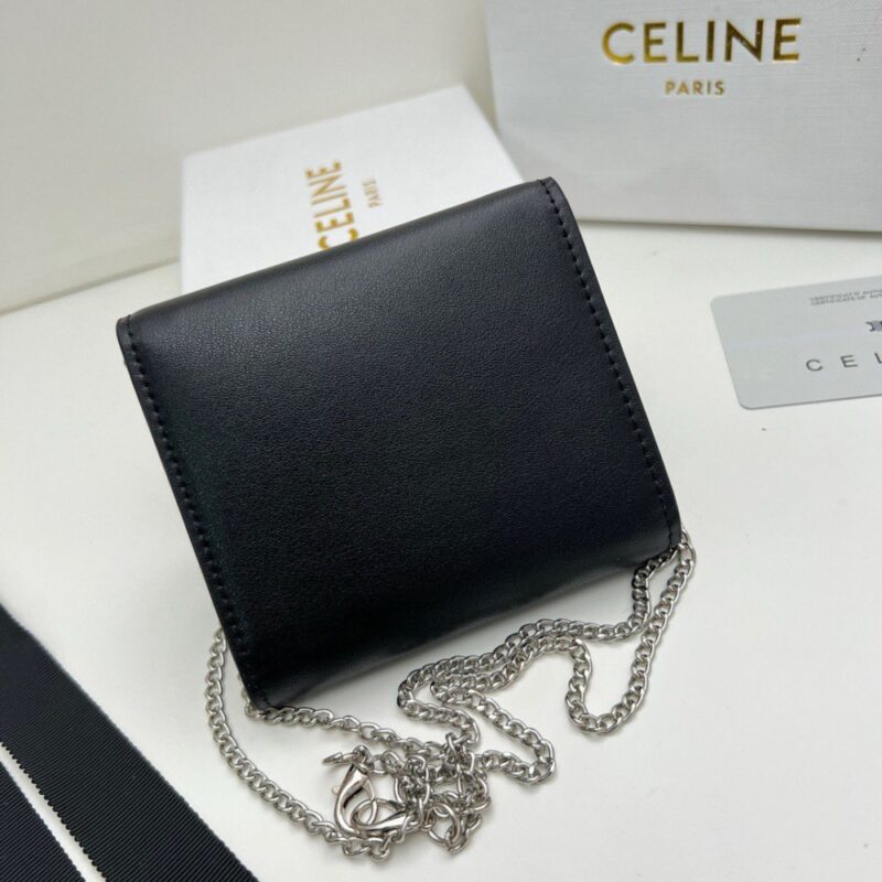 【AT2683】Celineケイトバッグは非常に洗練されたシリーズで、専門店と同期して、上質な牛革を使用し、精巧でファッショナブルです！一つ肩に掛けることもでき、財布としても使用でき、凹凸のあるデザインは必需品です！