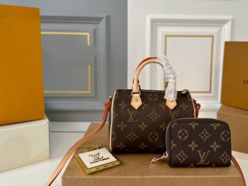 【AT2822】LV スピーディミニピローバッグ💕小さなフェアリーのLV入門用バッグ