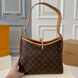 【AT2825】LVの新しいcarryallショッピングバッグ💕脇下にリボンが付いた小さなバッグ、実用的で入れるものがたくさん入る～
