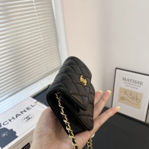 【AT2829】Chanel ミニダブルパールボール包💕品質は非常に良好で、非常に精巧です。両側のパールはショルダーストラップを調節できます❗️❗️