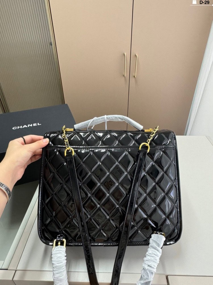 【AT2832】Chanel シャネルの24cリュックサック、このゴールドのバッグは本当に素晴らしい！地味すぎず派手すぎず、とても収納力があります！