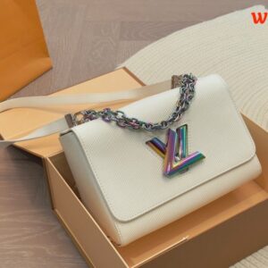 【AT2846】LV Twist新しいバッグ。レトロでエレガント。永遠のクラシック。フォーマルでもカジュアルでも。日常の通勤にもストレスはありません。