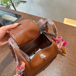 【AT2866】Hermes エルメスのミニリンディはミルクティーホワイトで美しくて涙が出るほどです！