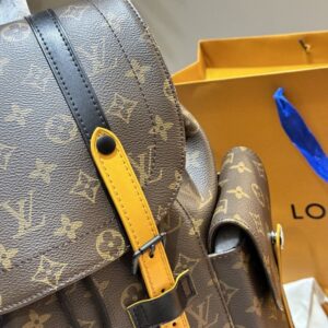 【AT2873】LV バックパック グレーウォリアーバックパック💼 旅行用✈️