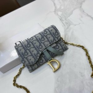 【AT2876】Diorカウンターで購入した女性用バックパック、財布、カードケース、ウエストポーチ💞多目的で、塩っぱさと甘さの両方が楽しめる小さくて可愛いアイテム💕