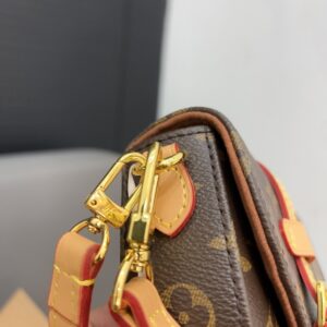 【AT2919】Louis Vuitton（ルイ・ヴィトン）のミニフリップショルダーバッグ、シールドバッグ、マサドバッグ、男女兼用。精巧なインレイワークを採用し、クラシックで使いやすい実物撮影、防塵袋付き配送。