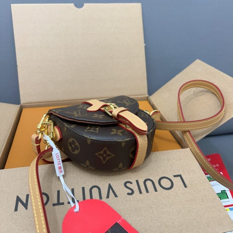 【AT2919】Louis Vuitton（ルイ・ヴィトン）のミニフリップショルダーバッグ、シールドバッグ、マサドバッグ、男女兼用。精巧なインレイワークを採用し、クラシックで使いやすい実物撮影、防塵袋付き配送。