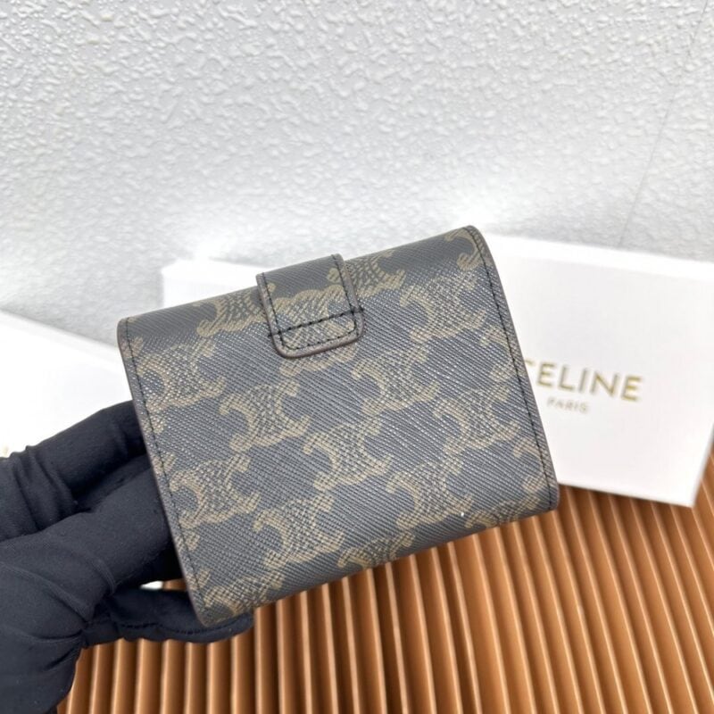 【AT3359】CELINE クラシックTriompheキャンバス小銭入れ ファッションと贅沢 クラシック必須