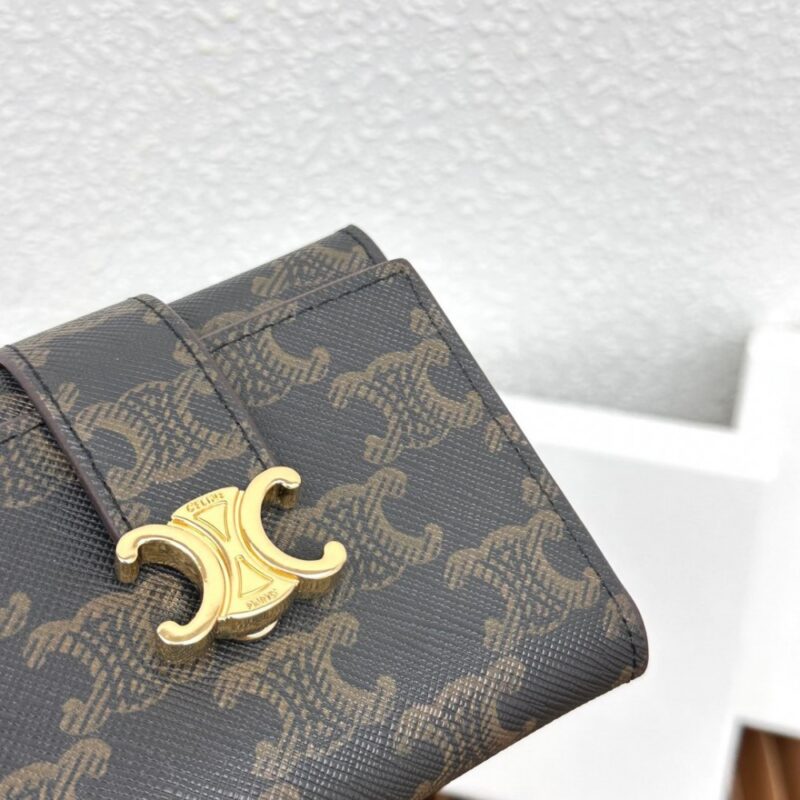 【AT3359】CELINE クラシックTriompheキャンバス小銭入れ ファッションと贅沢 クラシック必須