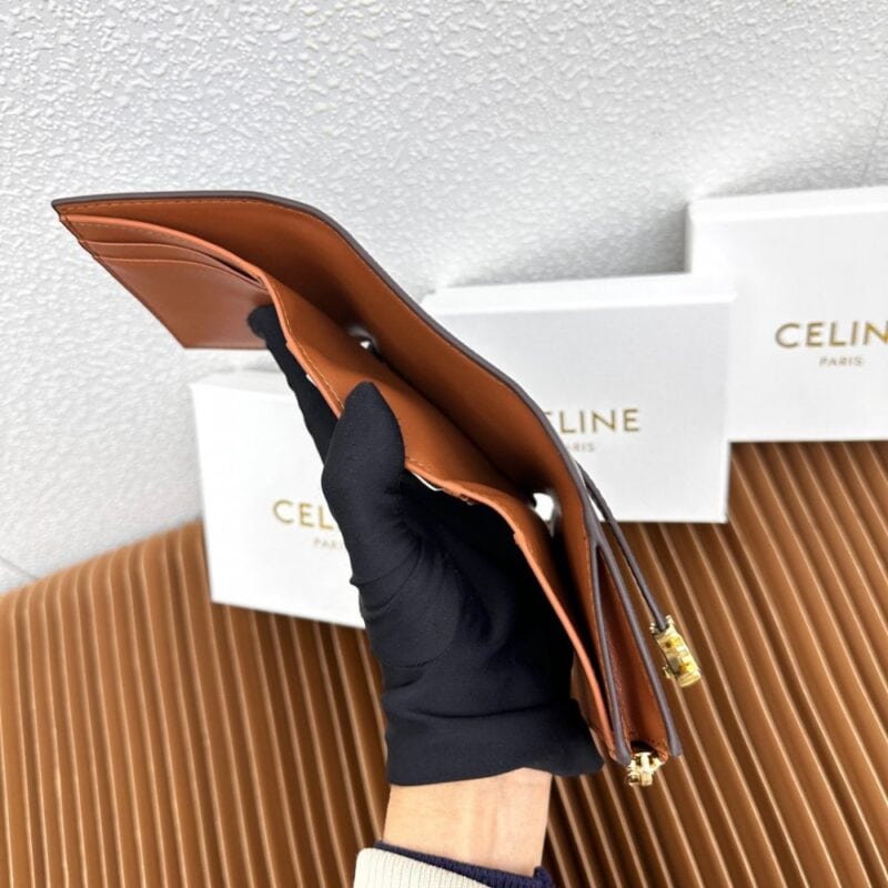 【AT3359】CELINE クラシックTriompheキャンバス小銭入れ ファッションと贅沢 クラシック必須