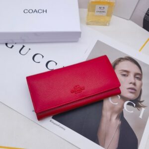 【AT3434】COACHのクラシックな長財布｜万能でエレガント｜使い勝手のよい収納｜贈り物のベストチョイス