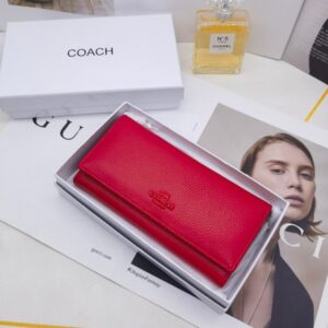 【AT3434】COACHのクラシックな長財布｜万能でエレガント｜使い勝手のよい収納｜贈り物のベストチョイス