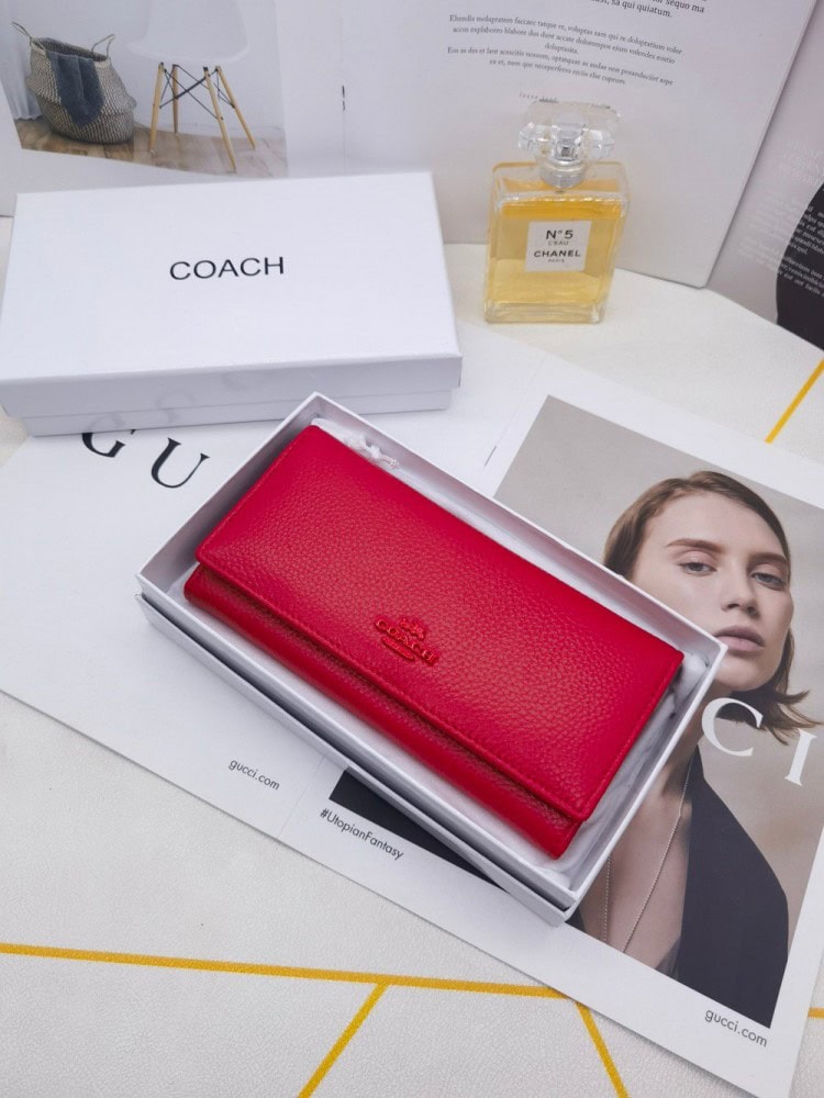 【AT3434】COACHのクラシックな長財布｜万能でエレガント｜使い勝手のよい収納｜贈り物のベストチョイス