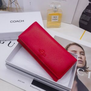 【AT3434】COACHのクラシックな長財布｜万能でエレガント｜使い勝手のよい収納｜贈り物のベストチョイス