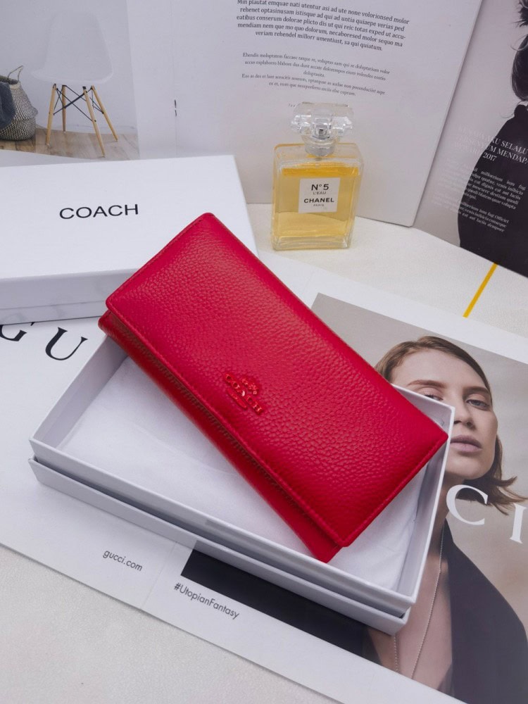 【AT3434】COACHのクラシックな長財布｜万能でエレガント｜使い勝手のよい収納｜贈り物のベストチョイス