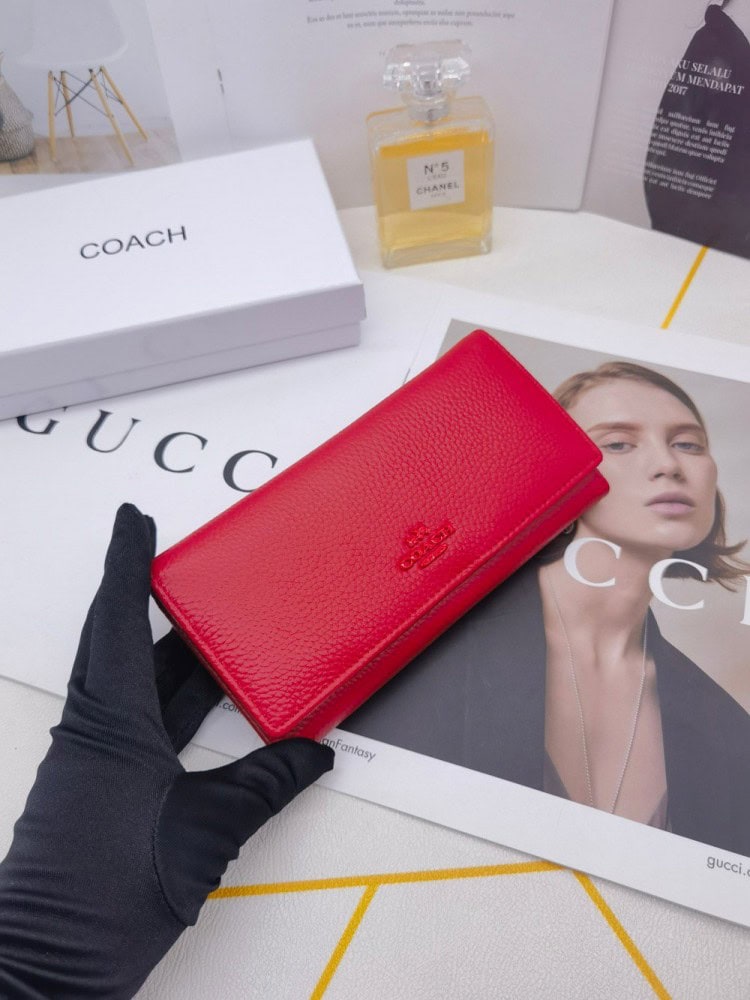 【AT3434】COACHのクラシックな長財布｜万能でエレガント｜使い勝手のよい収納｜贈り物のベストチョイス