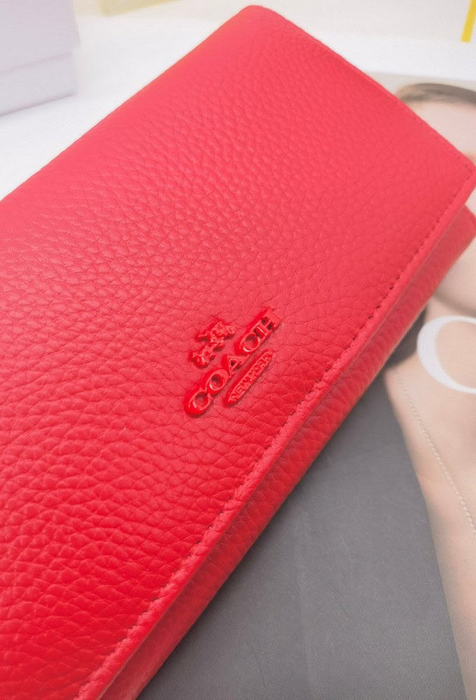 【AT3434】COACHのクラシックな長財布｜万能でエレガント｜使い勝手のよい収納｜贈り物のベストチョイス