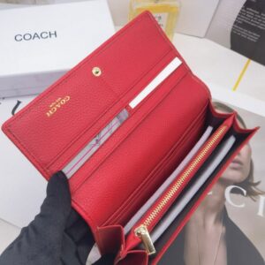 【AT3434】COACHのクラシックな長財布｜万能でエレガント｜使い勝手のよい収納｜贈り物のベストチョイス