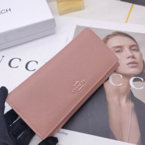 【AT3435】COACHのクラシックなロングウォレット。レトロでエレガントなデザイン。コレクションにもぴったり。