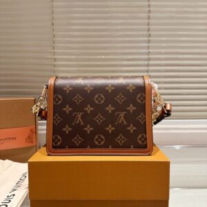 【AT3480】LVのクラシックなオールドフラワーミニチェーンバッグ| レトロなファッションショルダーバッグ| ハイエンドな感覚の万能バッグ