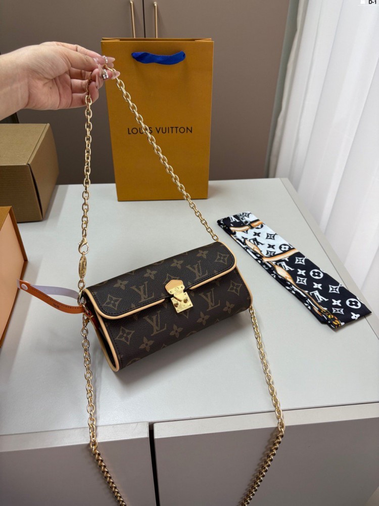 【AT3484】LV クラシックなモノグラム ミニチェーンバッグ。ファッショナブルで万能、軽奢なエレガンスを演出します。