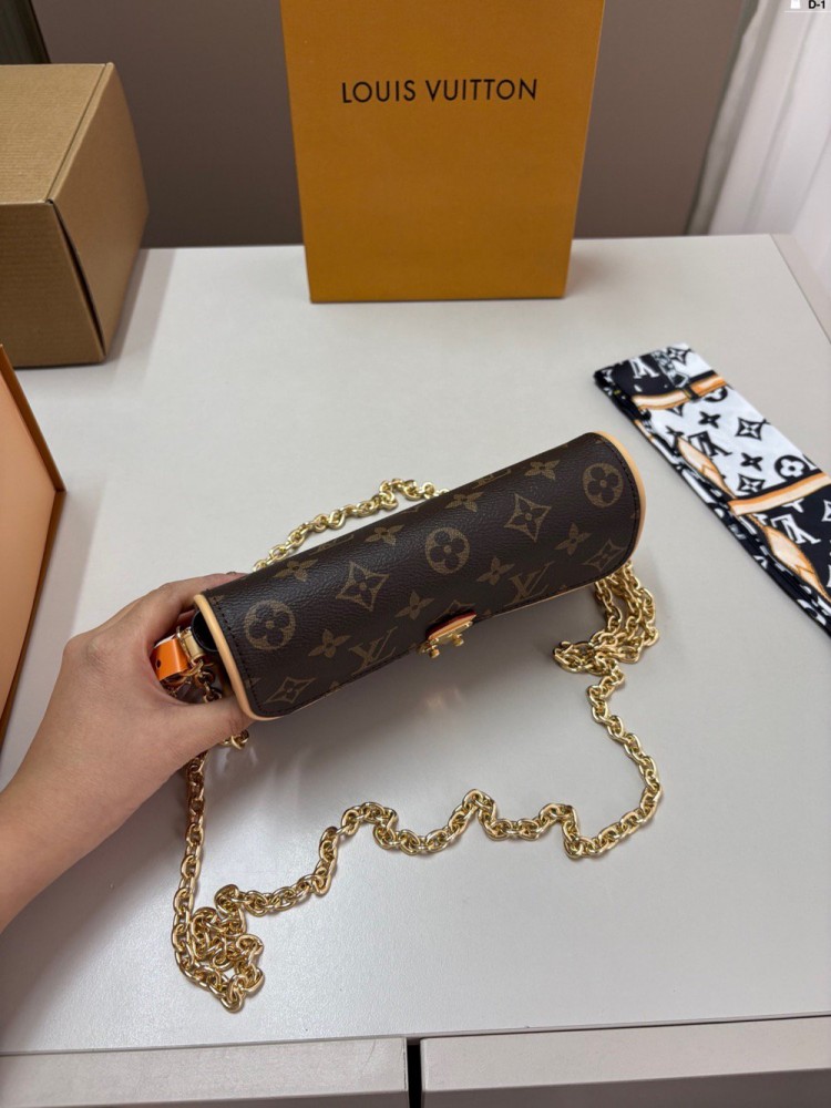 【AT3484】LV クラシックなモノグラム ミニチェーンバッグ。ファッショナブルで万能、軽奢なエレガンスを演出します。