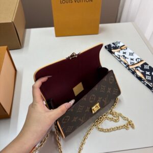 【AT3484】LV クラシックなモノグラム ミニチェーンバッグ。ファッショナブルで万能、軽奢なエレガンスを演出します。
