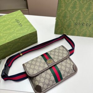 【AT3486】Gucci クラシック GGスプリームキャンバスショルダーバッグ ヴィンテージスタイル ラグジュアリーカジュアル